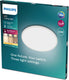 Philips led philips superslim plafondlamp - wit - groot - warmwit licht - 22 w