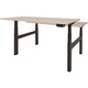 Zit-sta-bureau schaffenburg dextro plus duo t-voet lindberg oak