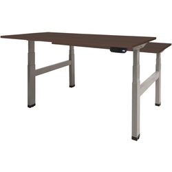 Zit-sta-bureau schaffenburg dextro basic t-voet logan eiken