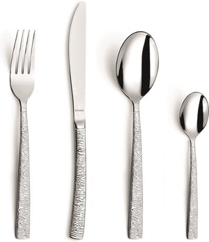 Amefa havane jungle 24-delige bestekset – 6 personen – zilver – 18 0 chroomstaal – cadeauverpakking