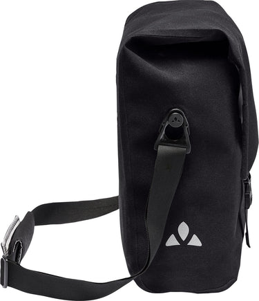 Vaude fietsenzak schoudertas met laptopvak augsburg iv bike bag black zwart