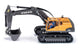 Siku 3535, volvo hydraulische graafmachine, 1:50, metaal kunststof, geel, functionele graafarm