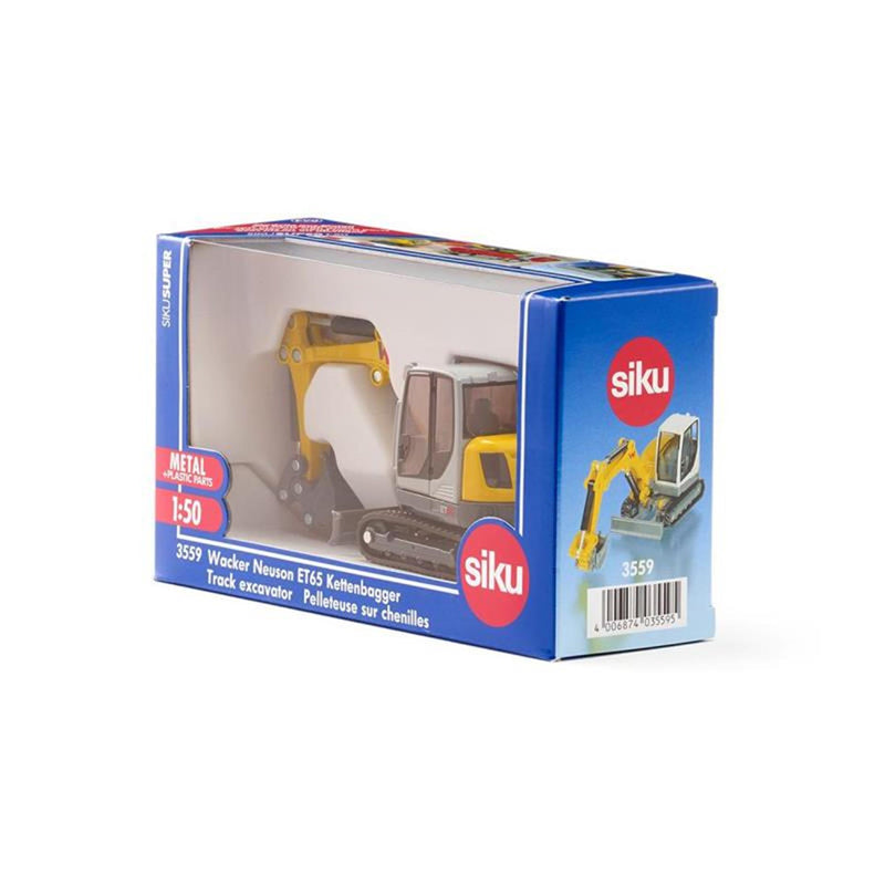 Afbeelding laden in galerijviewer, Siku 3559 wacker neuson et65 rupsgraafmachine 1:50
