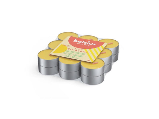 Bolsius geurtheelicht true citronella 18 stuks
