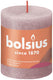 Bolsius shine collection rustiek stompkaars 80 68 ash rose- asroze