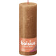 Bolsius rustiek stompkaars 190 68 - spice brown