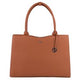 Laptoptas socha straight line cognac