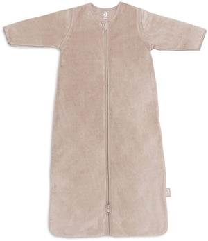 Jollein baby slaapzak winter met afritsbare mouw - 90cm velvet - wild rose - winterslaapzak