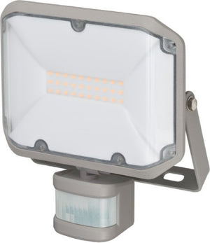 Brennenstuhl led buitenlamp al 2050 met bewegingsmelder (20w, 2080lm, 3000k, ip44, led buitenlamp met sensor voor wandmontage)
