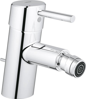 Grohe concetto bidetkraan - met trekwaste - chroom