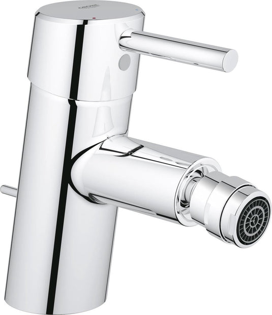 Grohe concetto bidetkraan - met trekwaste - chroom