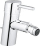 Grohe concetto bidetkraan - met trekwaste - chroom