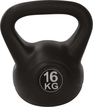 Tunturi pvc kettle bell - kettlebell - 16 kg - incl. gratis fitness app
