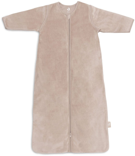 Jollein baby slaapzak winter met afritsbare mouw 110cm velvet - wild rose - winterslaapzak