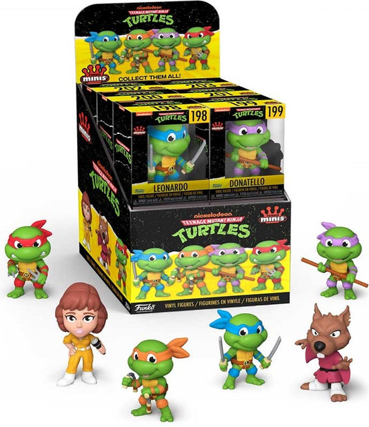 Funko mini vinyl figures: tmnt assorted.