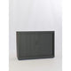 Roldeurkast chs73120 zwart 120 x 45 x 73 cm