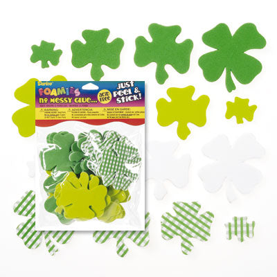 Darice • foam stickers mini klavertjes 80pcs