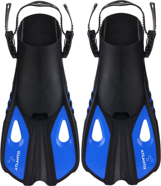 Atlantis snapper - zwemvliezen - flippers - volwassenen - zwart blauw - 42-47