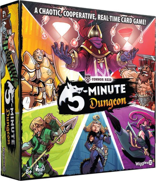 3d wiggles 5 minute dungeon - kaartspel