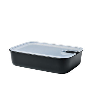 Afbeelding laden in galerijviewer, Mepal vershouddoos easyclip 2250 ml - nordic black | 2 stuks

