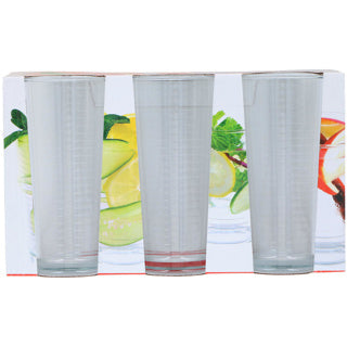 Afbeelding laden in galerijviewer, Alpina drinkglas 270ml ø6,5x13,5cm set a 3 stuks
