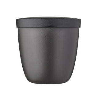 Mepal snackpot ellipse 500 ml nordic black | 2 stuks