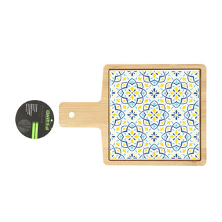 Afbeelding laden in galerijviewer, Serveerplank bamboo keramiek | 4 stuks
