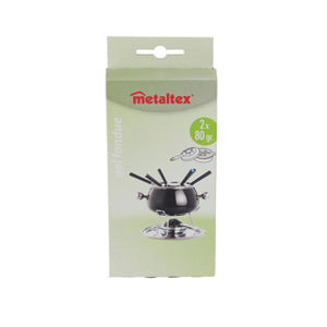Metaltex fondue brandgel 2x80gram