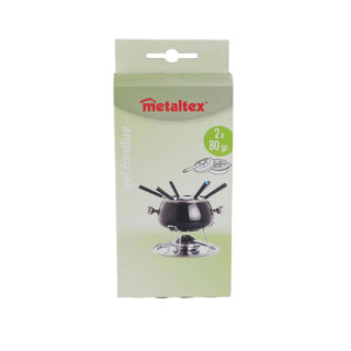 Metaltex fondue brandgel 2x80gram