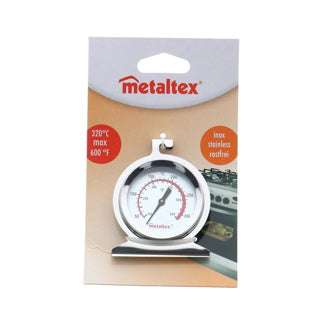 Afbeelding laden in galerijviewer, Metaltex oven thermometer 6 cm rvs
