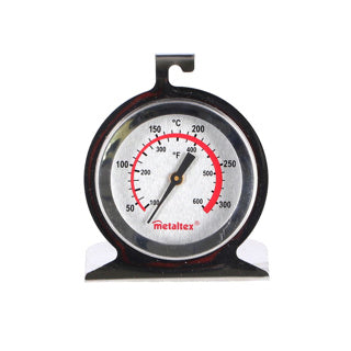Afbeelding laden in galerijviewer, Metaltex oven thermometer 6 cm rvs
