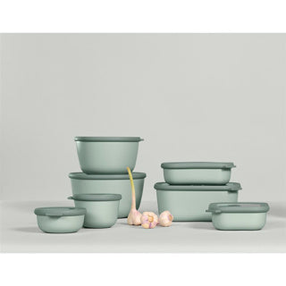 Afbeelding laden in galerijviewer, Mepal multikom cirqula rond 1000 ml - nordic sage | 2 stuks
