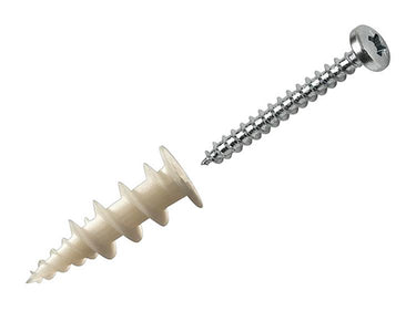 Celo 1008007 - gipsplaatpluggen met schroef nylon 9gkdpz 6 stuks | 5 stuks