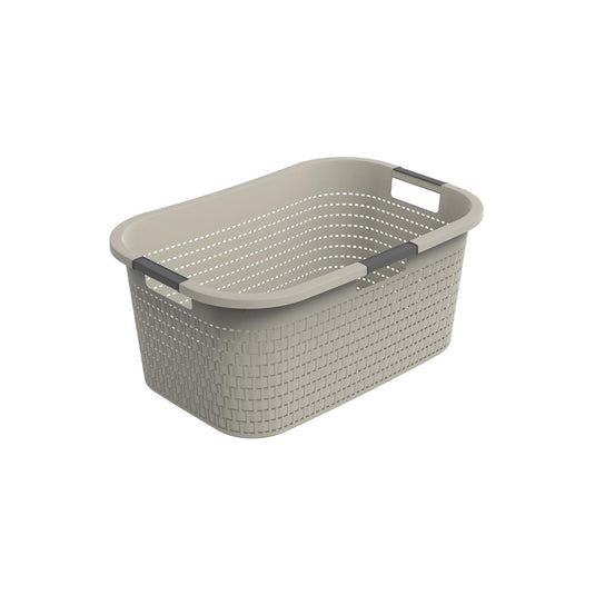 Rotho - wasmand 40l - country cappuccino