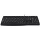 Logitech keyboard k120 for business (us-international lay-out (qwerty), rubberdome)
