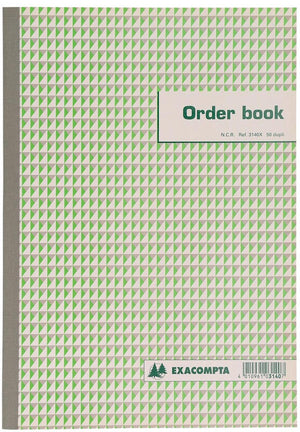 Exacompta orderboek 29,7x21 50b dupli