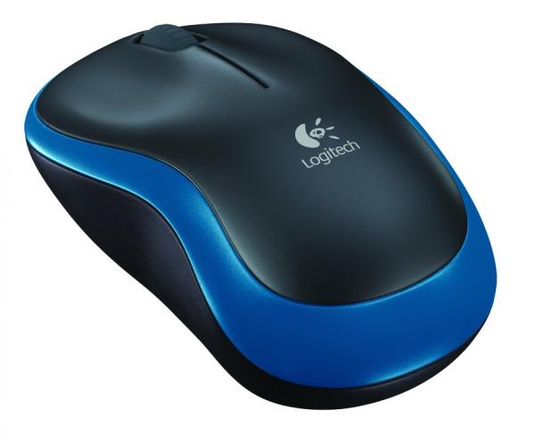 Afbeelding laden in galerijviewer, Logitech m185 wireless optical mouse blue [rf 2.4ghz, 1000 dpi, 3-button, aa, 10m]
