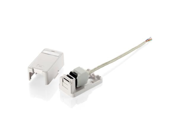 Afbeelding laden in galerijviewer, Equip 125121 surface mounted keystone box for 1 keystone jack, white
