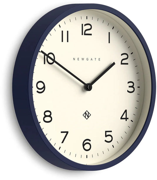 Newgate number four echo - wandklok - nachtblauw