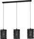 Eglo cremella hanglamp - e27 - 94 cm - zwart