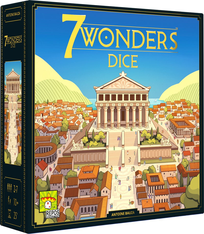 Afbeelding laden in galerijviewer, Repos production asmodee dobbelspel 7 wonders dice strategisch bordspel 2-7 spelers.
