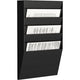 Horizontale sorteerwand paperflow portrait zwart