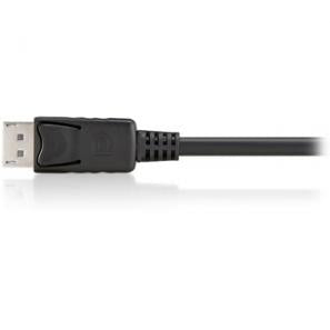 Afbeelding laden in galerijviewer, Equip 119331 displayport cable w latch, m m, 1m, black
