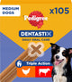 Pedigree dentastix - medium hond - gebitsverzorging - 105 kauwsnacks