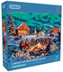 Gibsons - a night of northern lights (door marcello corti) - 1000 stukjes 68×49cm (b×h) - legpuzzel voor volwassenen