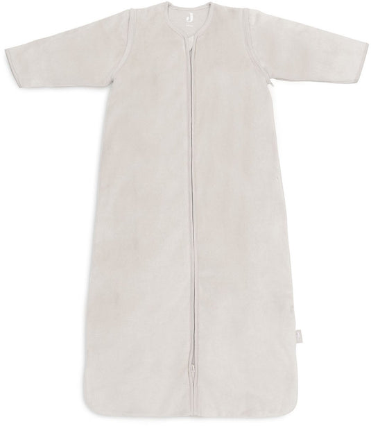 Jollein baby slaapzak winter met afritsbare mouw 110cm velvet - nougat - winterslaapzak