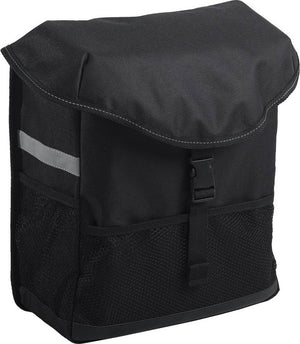 Willex single camping bag - enkele fietstas - 10 liter - zwart