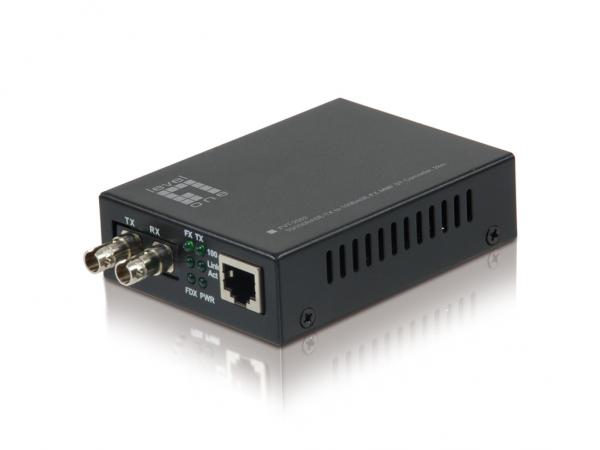 Afbeelding laden in galerijviewer, Levelone levelone fvt-2002 rj45 to st fast ethernet media converter, 100base-fx mmf st multi, 2km
