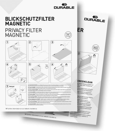 Durable privacyfilter 13,3” magnetisch 514357