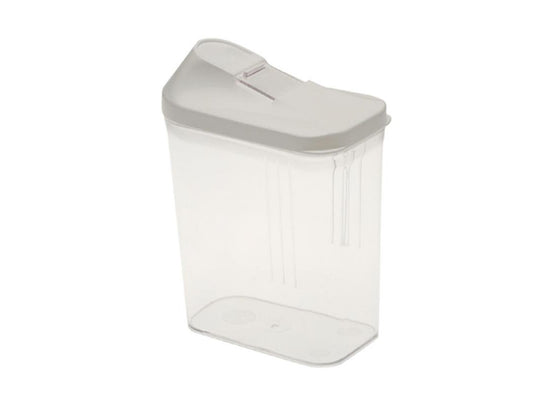 Keeeper strooibus 0,75l 10,5x5,5x17cm wit transparant